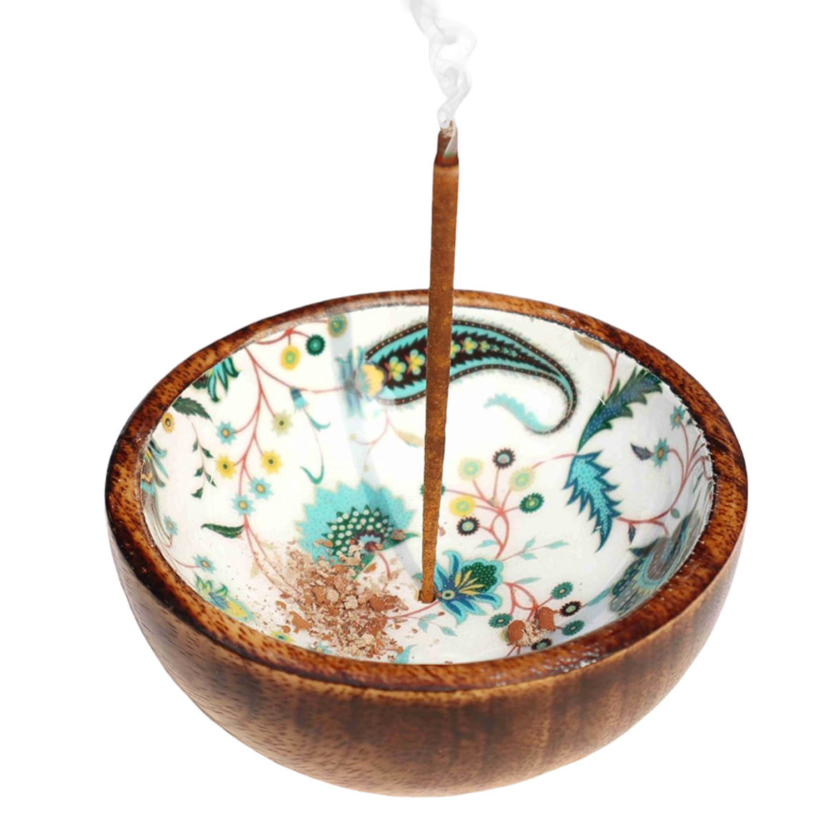 Brown With Enamel Print