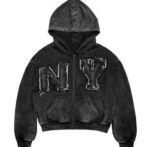 Sudaderas Extra Grandes para Hombre con Logotipo Bordado Personalizado, Hechas con Tela de Algodón Premium, Corte Holgado, Perfectas para el Invierno - Product Image 1