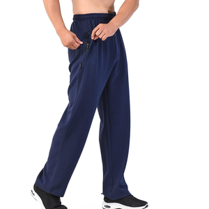 Pantalones de hombre multibolsillos de la mejor calidad para hombre, pantalones de hombre lavados informales ajustados de algodón transpirable con cordón al por mayor - Product Image 2