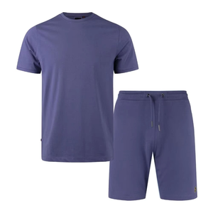 Gran oferta, conjunto doble informal, pantalones cortos y camisa para hombre, conjunto para correr, transpirable, logotipo personalizado, ropa deportiva para gimnasio, conjunto doble de alta calidad para hombre - Product Image 4