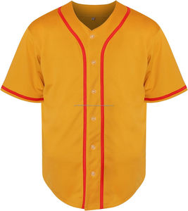 Personalized Baseball Jersey Sublimation Custom Stylish Durable Training Team <b>Shirt</b> Breathable Sportswear For <b>Men</b> Women - Product Image 1