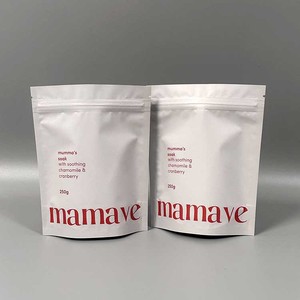 Bolsas de Embalaje Personalizadas a Prueba de Olores con Cierre Hermético para Té en Polvo y Snacks, Bolsas Mylar con Cierre Vertical - Product Image 3