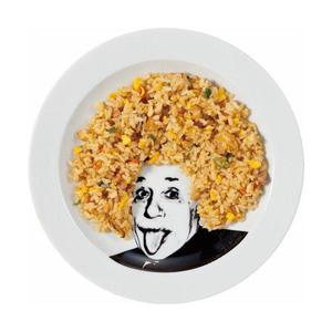 Plato de Cerámica con Motivo de Albert Einstein, Regalo Único para Fiestas, Serie de Platos con Figuras Históricas Japonesas, Característica Ecológica - Product Image 2