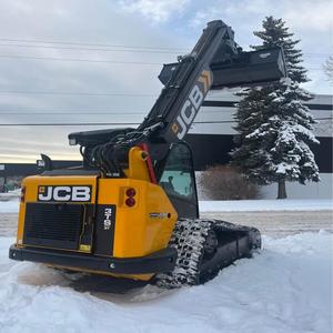 JCB Diesel 4x4 Skid Steer Excavator Grand 4WD Tractopelle EPA CE Moteur Tracteur Agricole Prix de Gros - Product Image 5