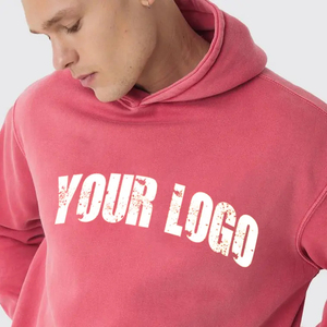 Sudadera con Capucha Personalizada para Hombre, Talla Grande, con Bordado y Cuentas, Invierno 2025, 100% Algodón, Forro Polar, Resistente al Viento - Product Image 6