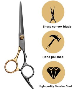 ชุดกรรไกรตัดผมขนาด6.7นิ้วอุปกรณ์เสริมความงามกรรไกรปลายผมไฟและขนตา - Product Image 5