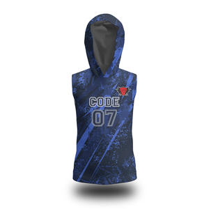 Ensembles d'uniformes de football drapeau américain professionnel conçus sur mesure de haute qualité 7V7 7on7 hauts chemises ensemble respirant numéro motif - Product Image 2