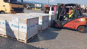 Tablero de yeso resistente a la humedad, placa de yeso de borde cuadrado resistente a la humedad, placa de placa BA13 Hydrofuge de 12,5mm - Product Image 5