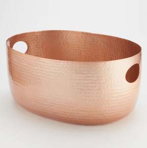 New Arrival Gold Metal Ice Bucket <b>Wine</b> Beer Bottle Cooler Storage Bucket for Home <b>bar</b> Restaurant Hotel Chiller Ice Beverage Tub - Product Image 6