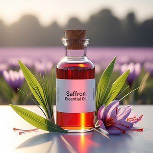 Huile essentielle de safran naturel pur pour l'aromathérapie OEM approvisionnement en gros fabricant en vrac - Product Image 5