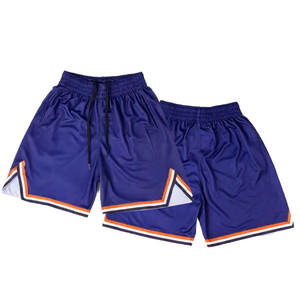 Shorts de basket-ball personnalisés pour hommes et femmes, uniforme de basket-ball, séchage rapide, respirant, 100% polyester, 2 en 1, maille athlétique, entraînement - Product Image 3
