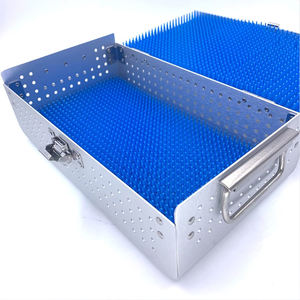 Bandeja de Esterilización de Instrumentos Quirúrgicos de Acero Inoxidable Manual, Más Vendida |   Uso Hospitalario de Alta Calidad - Product Image 4