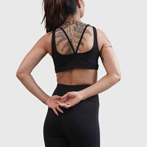 Sujetador Deportivo de Alta Calidad en Poliéster, Personalizado con Logotipo, Cómodo, Sin Compresión, Diseña el Tuyo Propio, Ropa de Práctica para Animadoras, Gran Venta - Product Image 4