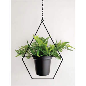 Juego de 2 Macetas de Pedestal de Metal Dorado Cepillado de Lujo, Macetas Modernas para Interiores, Resistentes a la Corrosión, Decoración de Diseño para el Hogar - Product Image 3