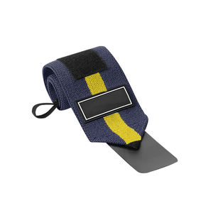 Bandes de poignet personnalisées en coton pour la musculation, l'entraînement en salle de sport, la force athlétique et le powerlifting - Product Image 2