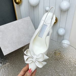 Zapatos de Mujer, Nuevos de Verano, Negros, Tacón Medio, Correa de Seda Negra, Tacón Fino con Lazo, Tacones Altos para Mujer - Product Image 6