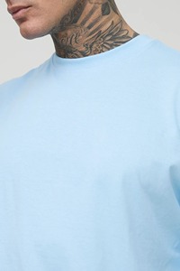 Conjunto corto de 100% algodón personalizado para hombre, chándal cómodo de peso pesado con logotipo serigrafiado personalizado en contraste - Product Image 3