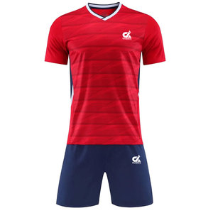 Maillot d'entraînement de football pour homme sur mesure de haute qualité, 100 % polyester, séchage rapide, respirant, logo imprimé numériquement, uniforme de football - Product Image 1