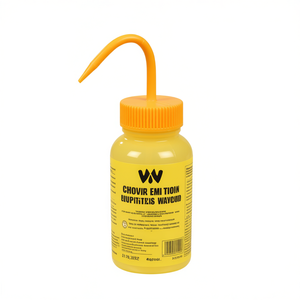 Botella de Laboratorio Manual de Plástico de Boca Ancha y Alta Precisión, con Mango Ergonómico, Fácil de Usar, con Diseño Impreso, Burkle GmbH - Product Image 3