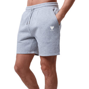 Nouveauté Shorts de survêtement en molleton épais uni pour hommes et vêtements d'entraînement respirants Shorts à séchage rapide - Product Image 1