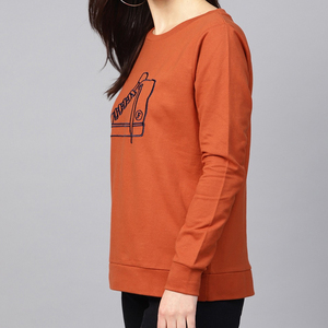 Sudadera bordada de manga larga de algodón más vendida de alta calidad Sudadera bordada informal de secado rápido sostenible - Product Image 2