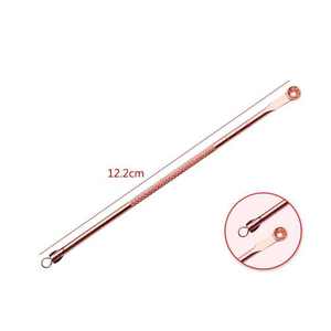 Ensemble d'outils d'extraction de points noirs 4 pièces Kit d'outils d'extraction de points noirs en acier inoxydable - Product Image 6