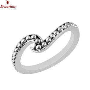 Anillo de banda de martillo de Plata de Ley 925 sólida para mujer, aniversario de boda Popular y regalo de fiesta, anillos de joyería lisos - Product Image 5