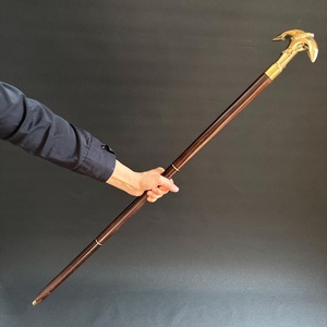 ไม้เท้าเดินป่าพับได้ไม้เท้าซ่อนสมอเรือทำจากทองเหลืองสวยงามปรับแต่งได้ตามต้องการสำหรับการเดินป่าแบบทันสมัย - Product Image 2