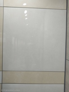 Azulejos de Porcelana Neora 600x600mm, Color Blanco Noruega, 8mm de Grosor, Acabado Mate, Antideslizantes, para Pisos y Paredes de Sala de Estar - Product Image 2