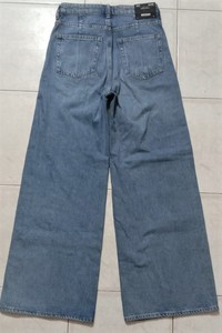 2023 nouveau élégant personnalisable Sexy dames Denim pantalon qualité jambe large pantalons longs grande taille femmes jean pantalon du Bangladesh - Product Image 2