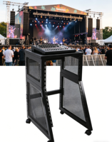 Support de mixage DJ professionnel en métal durable, support de montage pour extension de pied de micro
