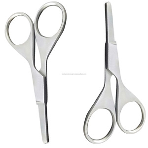 Tijeras Veterinarias Curvas de Precisión Quirúrgica, Acero Inoxidable, Instrumentos Quirúrgicos Ortopédicos, Uso Manual en Clínica y ORL, Certificación CE - Product Image 6