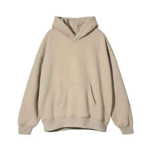 Sweats à capuche en coton de qualité supérieure avec doublure intérieure douce, manches longues, coupe ample pour adultes unisexes, fabriqués en Inde, en gros - Product Image 1