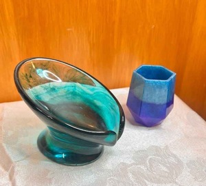 Porte-savon en résine époxy, forme personnalisée, couleur personnalisée, vente chaude, porte-savon en résine de haute qualité - Product Image 1