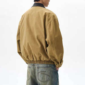 Chaqueta de Invierno para Hombre, Estilo Vintage, Personalizada por el Fabricante, con Cierre, de Lona de Algodón, con Bolsillos, Transpirable, Tallas Grandes, Venta al Por Mayor - Product Image 5