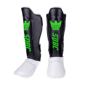 Vente à chaud Protège-tibia sur mesure Équipement de protection Logo personnalisé Protège-tibias Muay Thai Protège-tibia de boxe personnalisé - Product Image 1