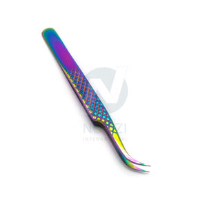 Pince à épiler pointue en acier inoxydable de haute qualité, nouveau design, instruments de salon personnalisables, légers, pour impression de logo - Product Image 6