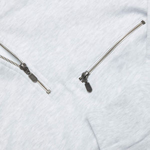 Camisetas de punto de forro polar para hombre, cuello alto, de alto gramaje, con absorción de humedad, tipo jersey, lisas, con logotipo personalizado, oversize, hombro caído, estampadas - Product Image 3