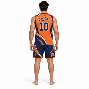 Confort léger et mobilité flexible pour les jeux de compétition. Uniforme de basket-ball haut de gamme conçu avec un tissu respirant. - Product Image 2