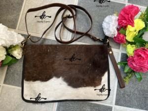 กระเป๋าถือหนังวัวแท้สะพายข้างสำหรับผู้หญิงกระเป๋าสะพายไหล่ดีไซน์ใหม่มีสไตล์ - Product Image 4