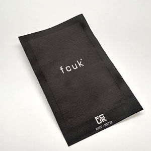 Etiquette tissée damassé à texture sergé de qualité supérieure personnalisée Etiquette principale de vêtement de mode haute densité Etiquette de marque moderne avec logo - Product Image 6