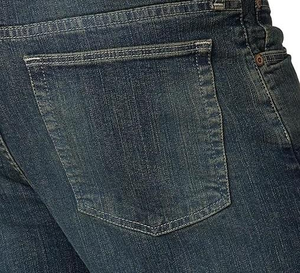 Shorts en jean bleu pour homme, taille mi-haute, en coton épais, fabrication export de qualité supérieure, shorts en jean doux pour homme, bio-délavés - Product Image 5