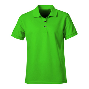 Golf hecho a medida para polos con logotipo bordado, patrón sólido informal de punto de poliéster y LICRA, imprime tu propio diseño - Product Image 3