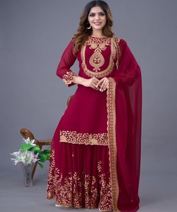 Setelan Salwar wanita <span class=keywords><strong>India</strong></span> & Pakistan pakaian garmen elegan grosir harga rendah untuk butik pakaian wanita menarik
