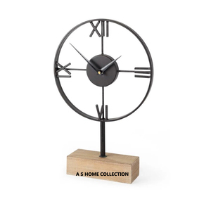 Conception classique en forme d'oiseau avec couleur marron brillant Meilleurs cadeaux en métal de qualité supérieure pour les amis Horloge de table de bureau - Product Image 4