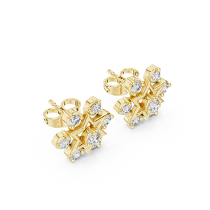 Moissanite <b>Earrings</b> 925 Sterling <b>Silver</b> VVS Moissanite GRA Certificate Stud <b>Earrings</b> - Product Image 5