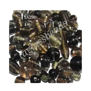 Plain mix glass beads all color beads for bracelet making jewelling supplies glass beads baixo preço pronto para enviar