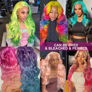 613 Honey Blonde Color <b>Wig</b> 13x4 13x6 HD Transparent Lace Front <b>Wigs</b> for Black Women, Body Wave Frontal Closure Human Hair <b>Wig</b> - Product Image 4