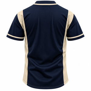 เสื้อเบสบอลคุณภาพดี ระบายอากาศได้ดี ออกแบบเองได้ สีสันสดใส ผลิตจากโพลีเอสเตอร์ 100% รับทำโลโก้ทีม - Product Image 6