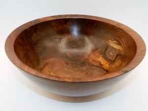 ชามเสิร์ฟทำจากไม้ทรงกลมดีไซน์คลาสสิกทำด้วยมือชามสลัดผลไม้ธรรมชาติปรับแต่งได้ - Product Image 2